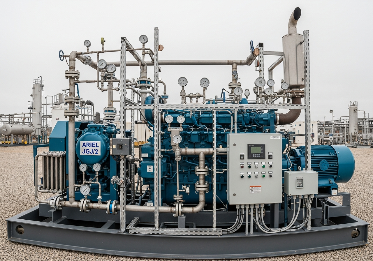 Natural Gas Compressor 5000HP Ariel JGT/4